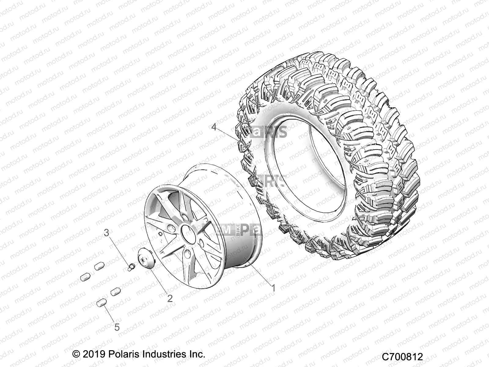 WHEELS | WHEELS, FRONT - G20GMJ99AP/BP/AG (700812)