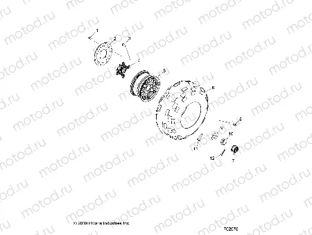 WHEELS | WHEELS, FRONT, PREMIUM - R23MAS57CK (702676)