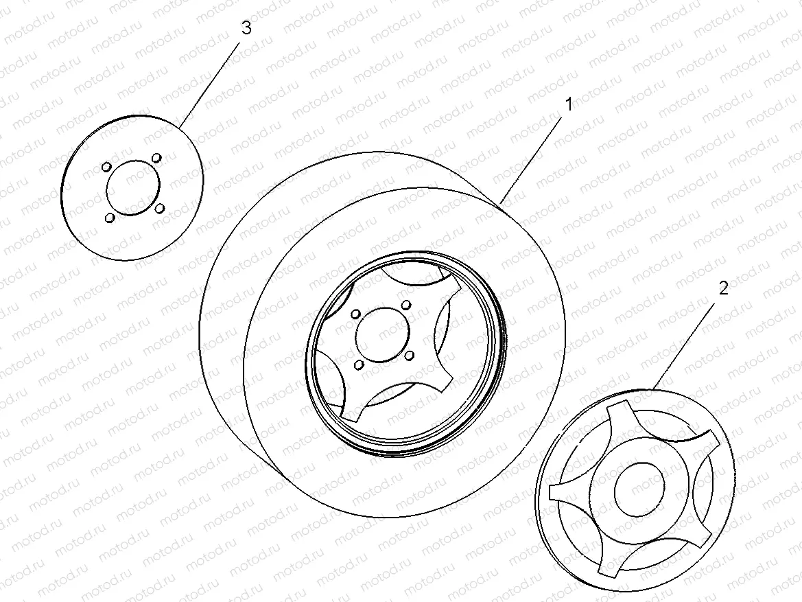 WHEELS | WHEELS, OPTIONS, CHROME and SILVER, 10 INCH - e2/eS (49GEMOPTIONS11WHLCHROME)