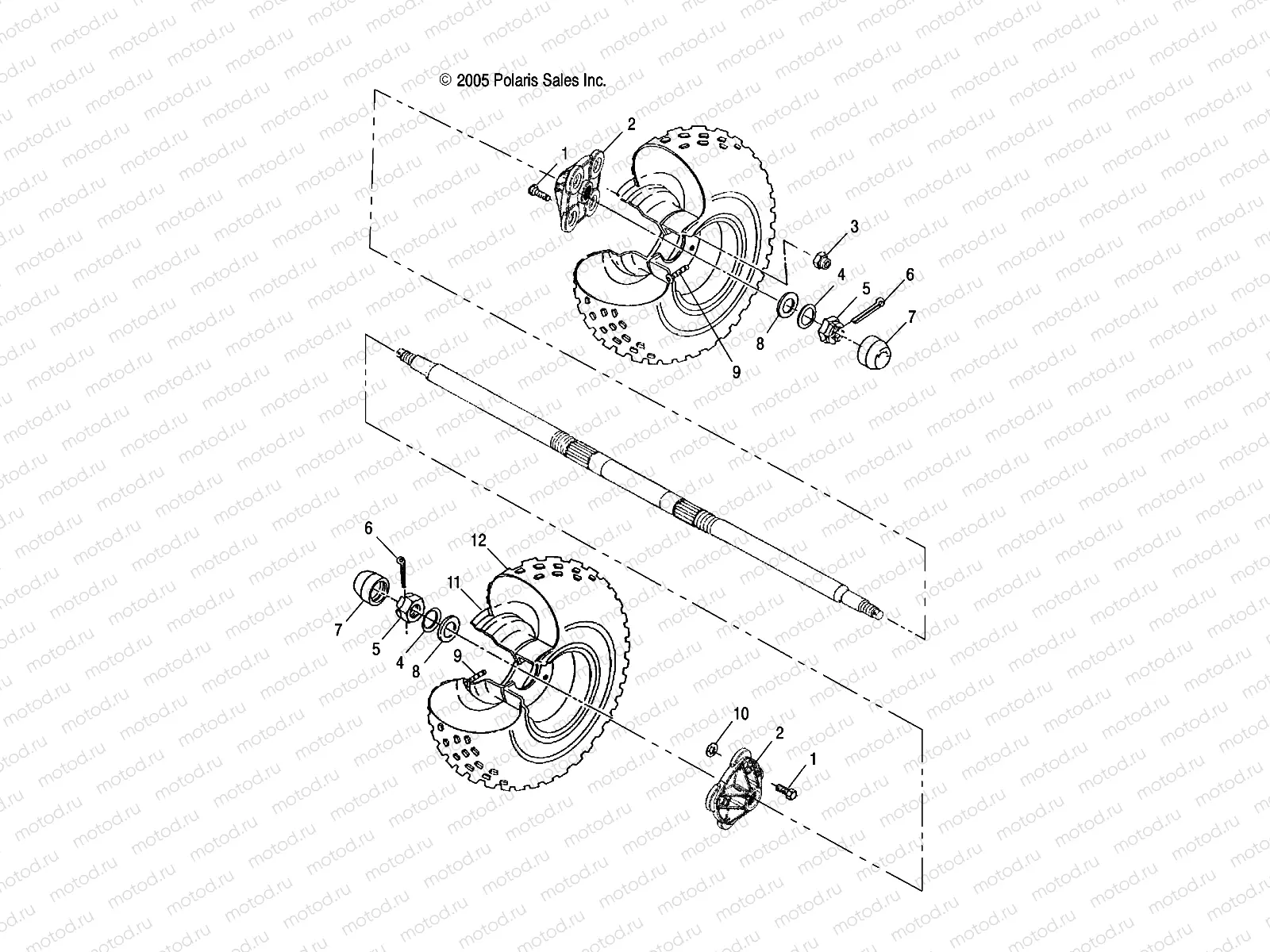 WHEELS | WHEELS, REAR - A09CA32AA (4999202939920293B09)