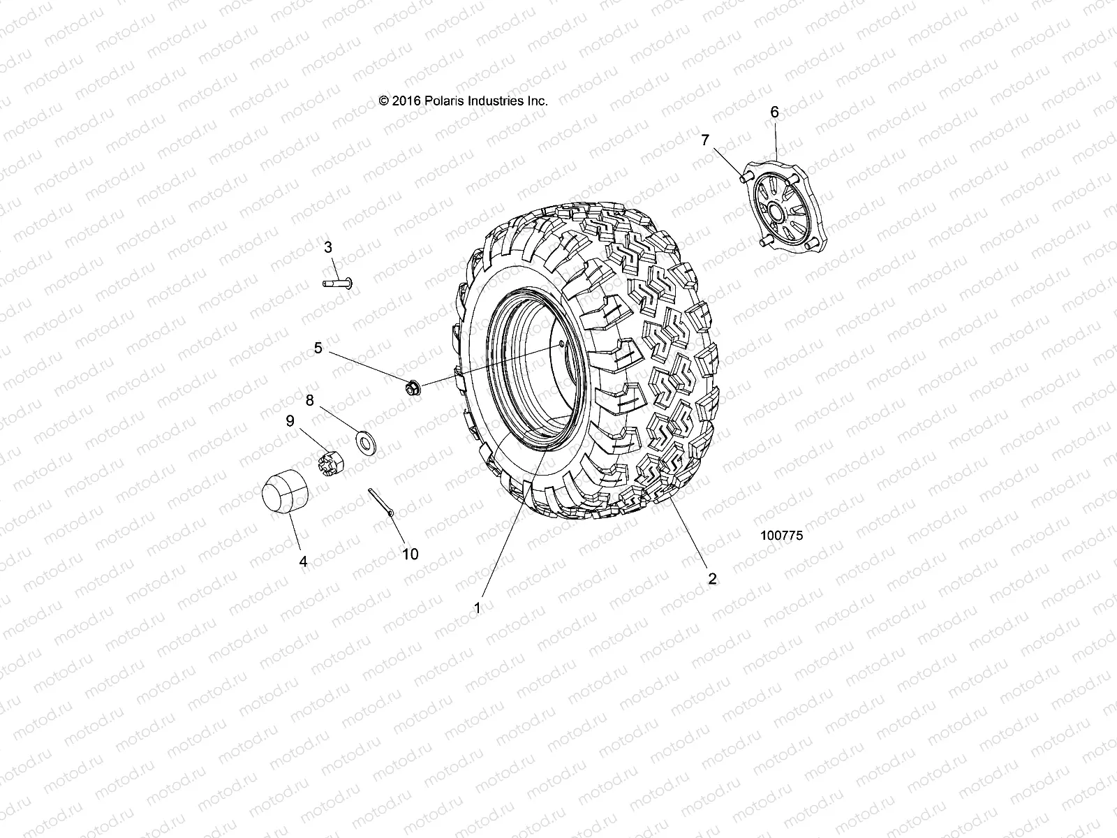 WHEELS | WHEELS, REAR - A17HAA15N7 (100775)