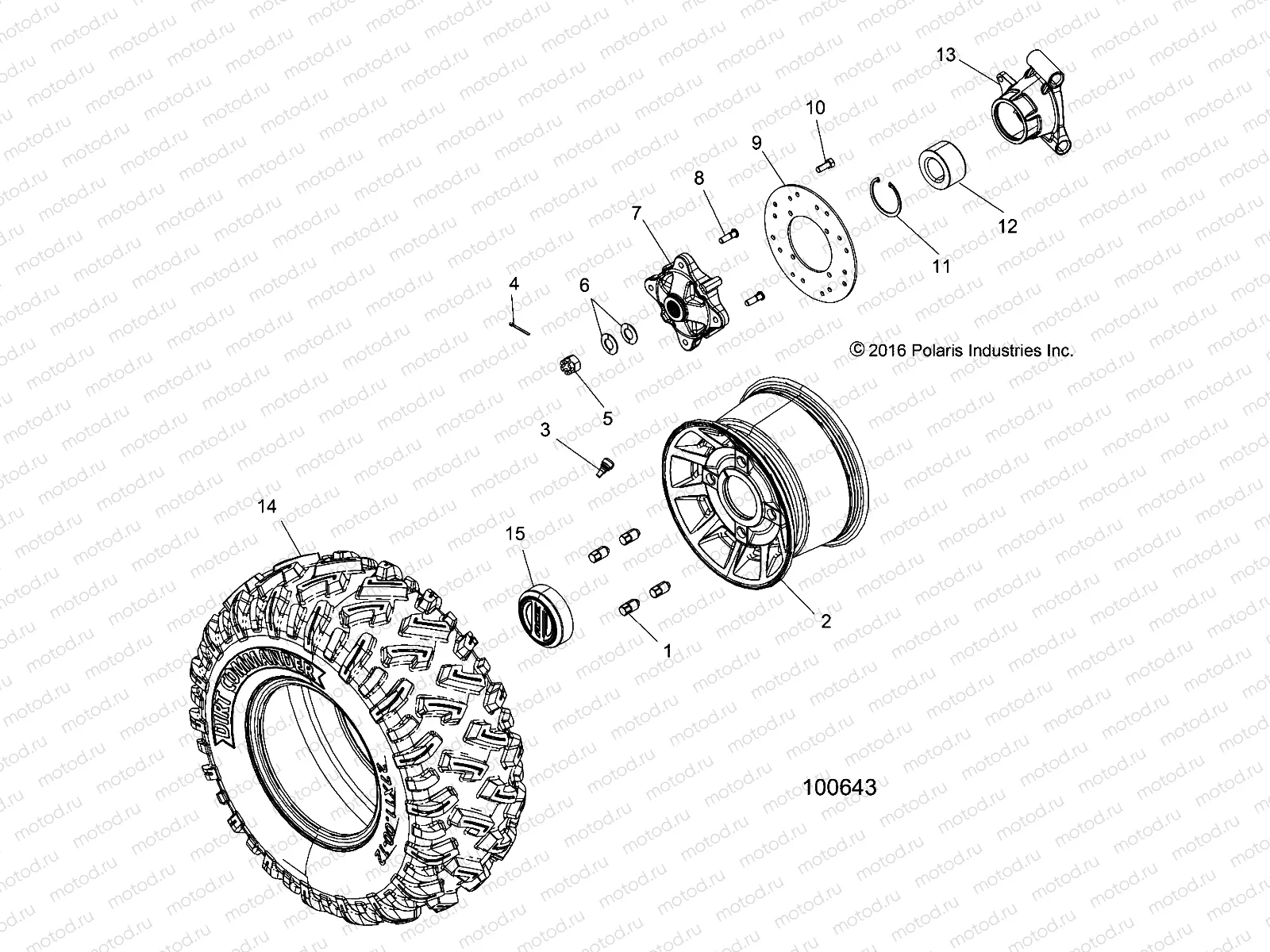 WHEELS | WHEELS, REAR - A18DCE87BB (100643)