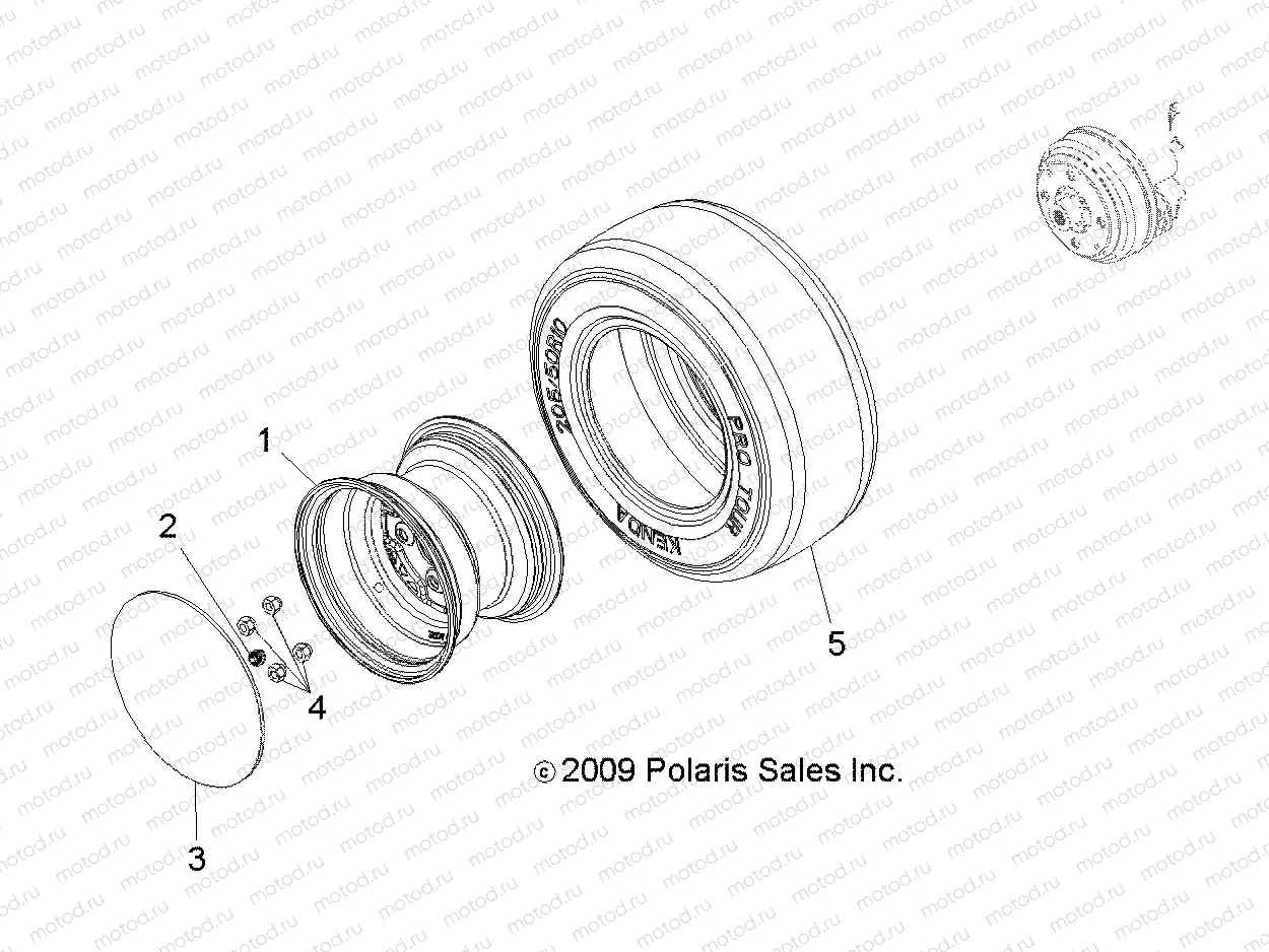 WHEELS | WHEELS, REAR - L11AB08/AA08 ALL OPTIONS (49LEVWHEELSRR10BSTN)