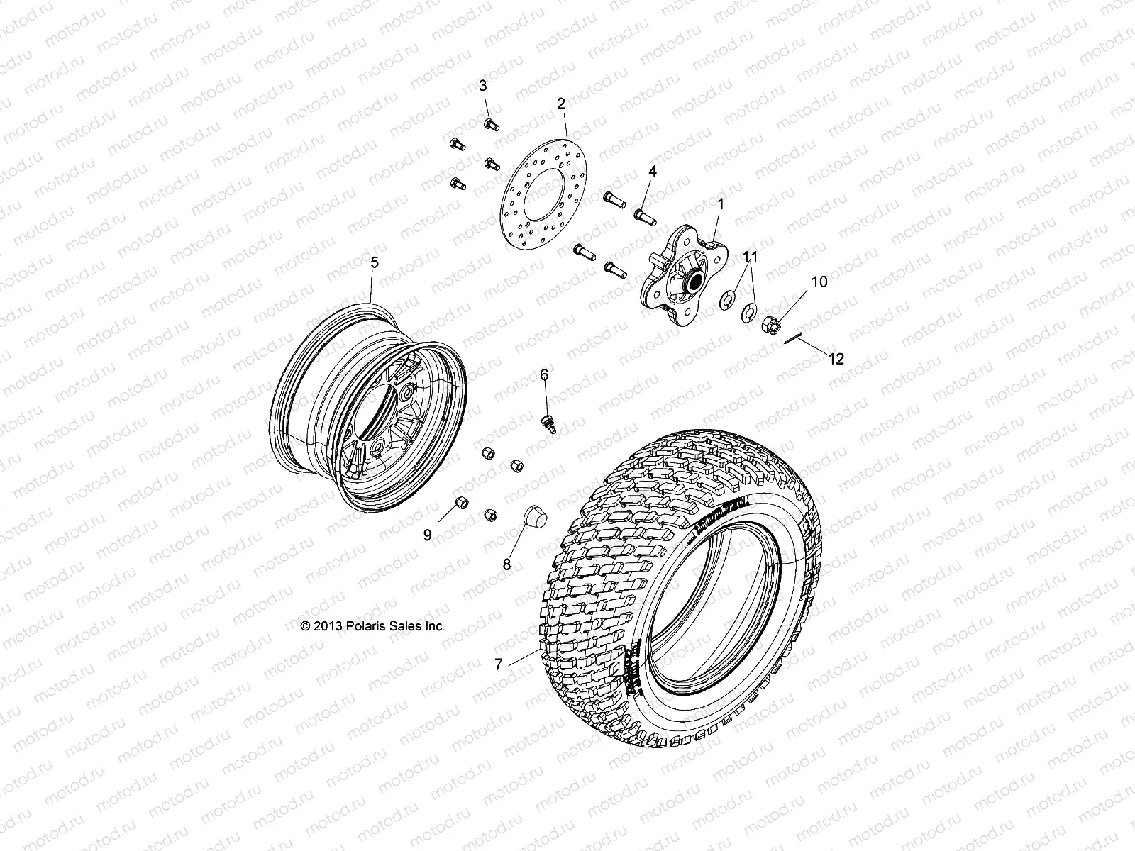 WHEELS | WHEELS, REAR - L16U2NAEFA/EMA (49LEVWHEELSRR14EM)