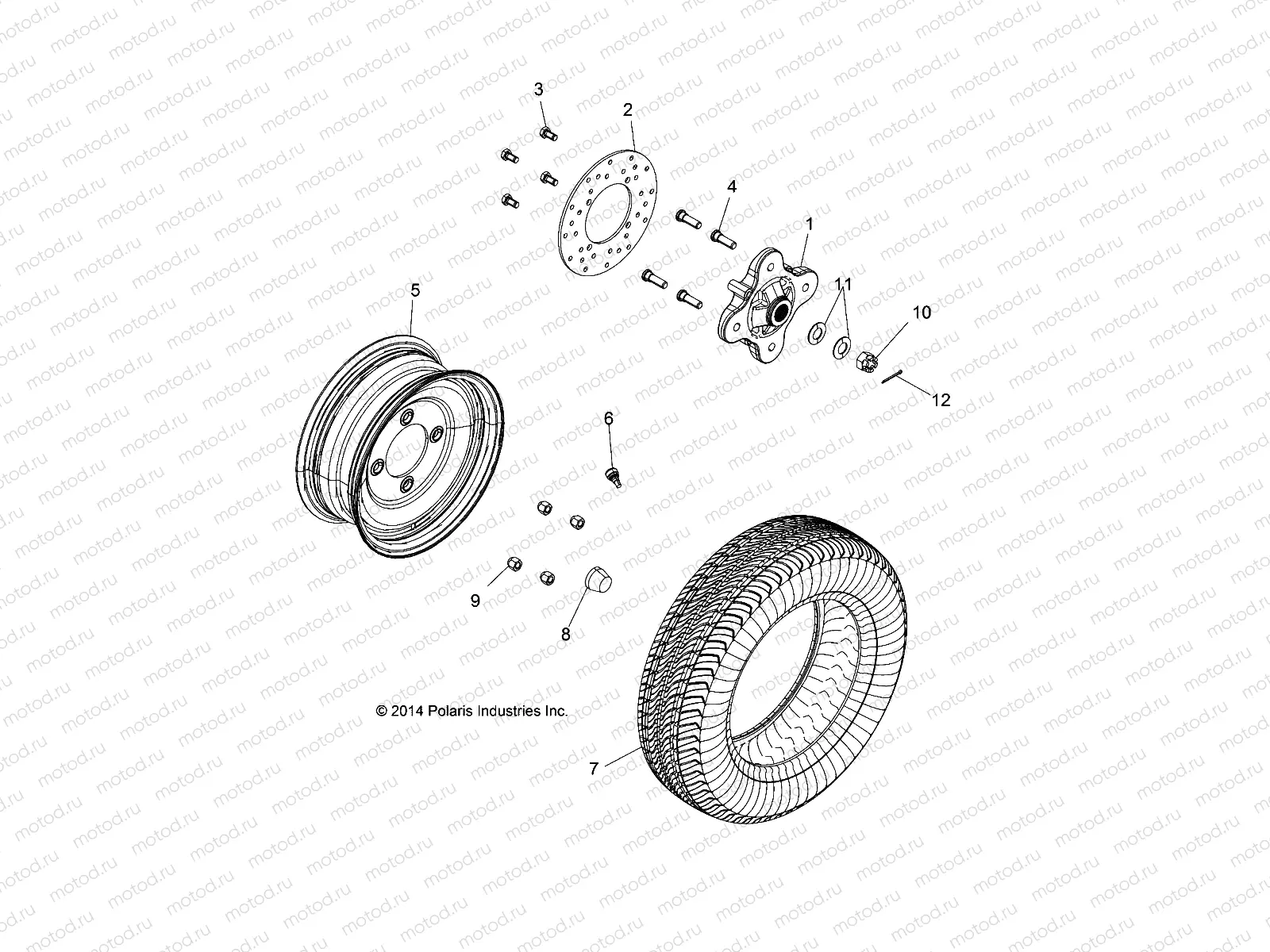 WHEELS | WHEELS, REAR - L20U2NAFLA (49LEVWHEELSRR14EM)