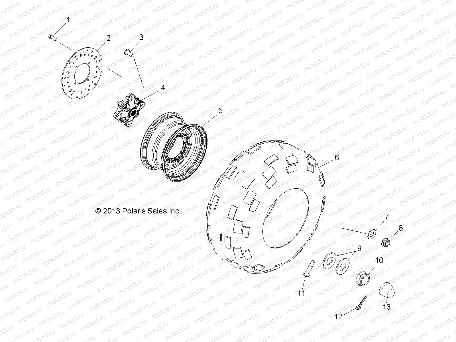 WHEELS | WHEELS, REAR - R18RNE57NV (49RGRWHEELRR15570)
