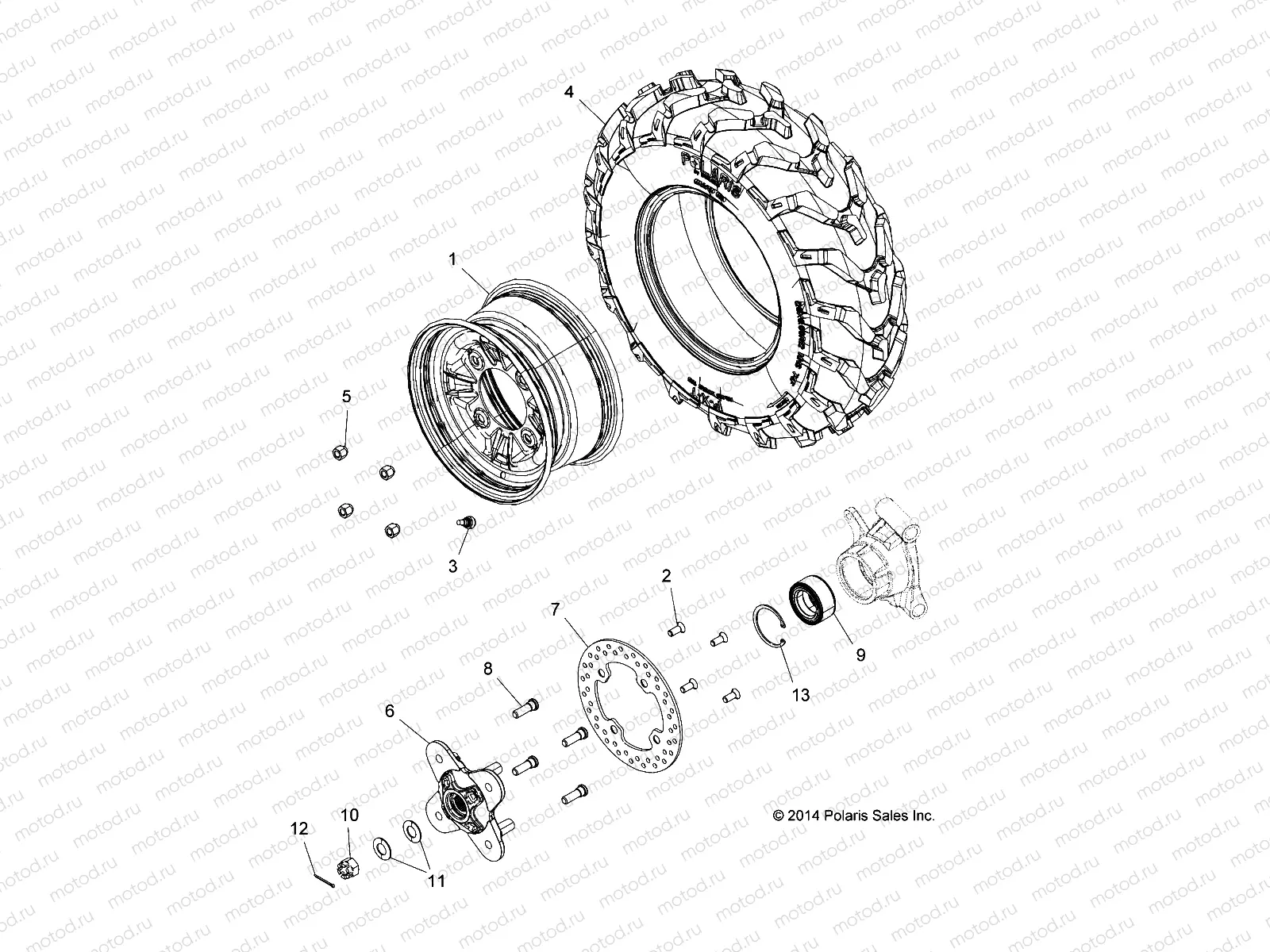 WHEELS | WHEELS, REAR - Z15VAA87AJ/AC (49RGRWHEELRR15Z90050)