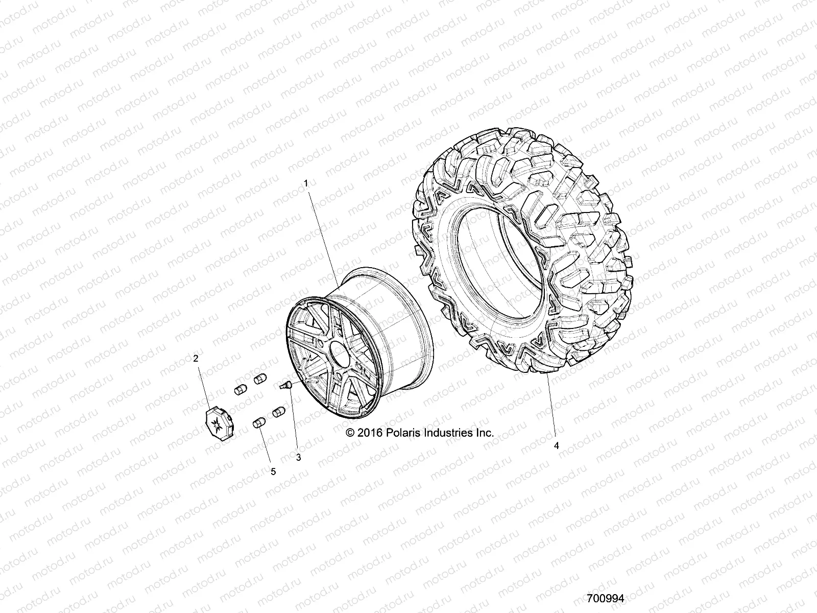 WHEELS | WHEELS, REAR - Z16VDE92AE/AH/AV/AS/AW/N8 (700994)
