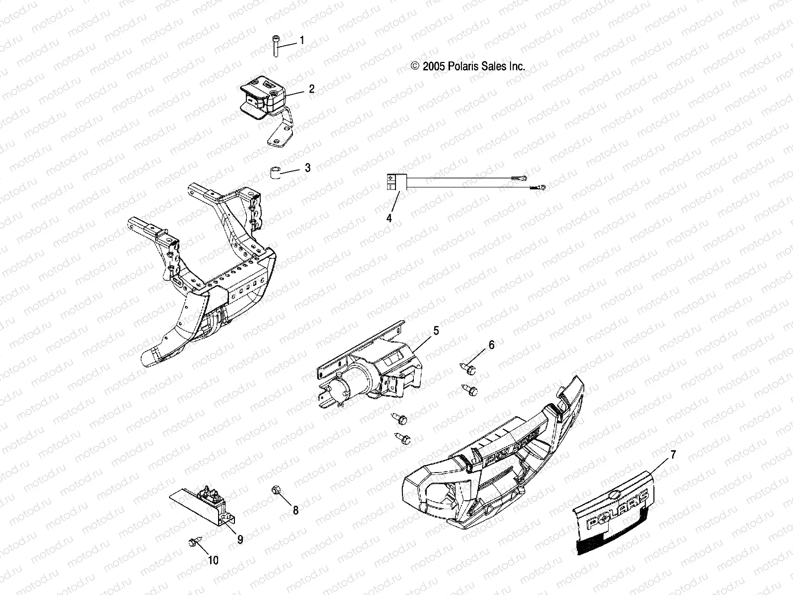 WINCH - A05MH76AT (4994169416E04) | WINCH - A05MH76AT (4994169416E04)