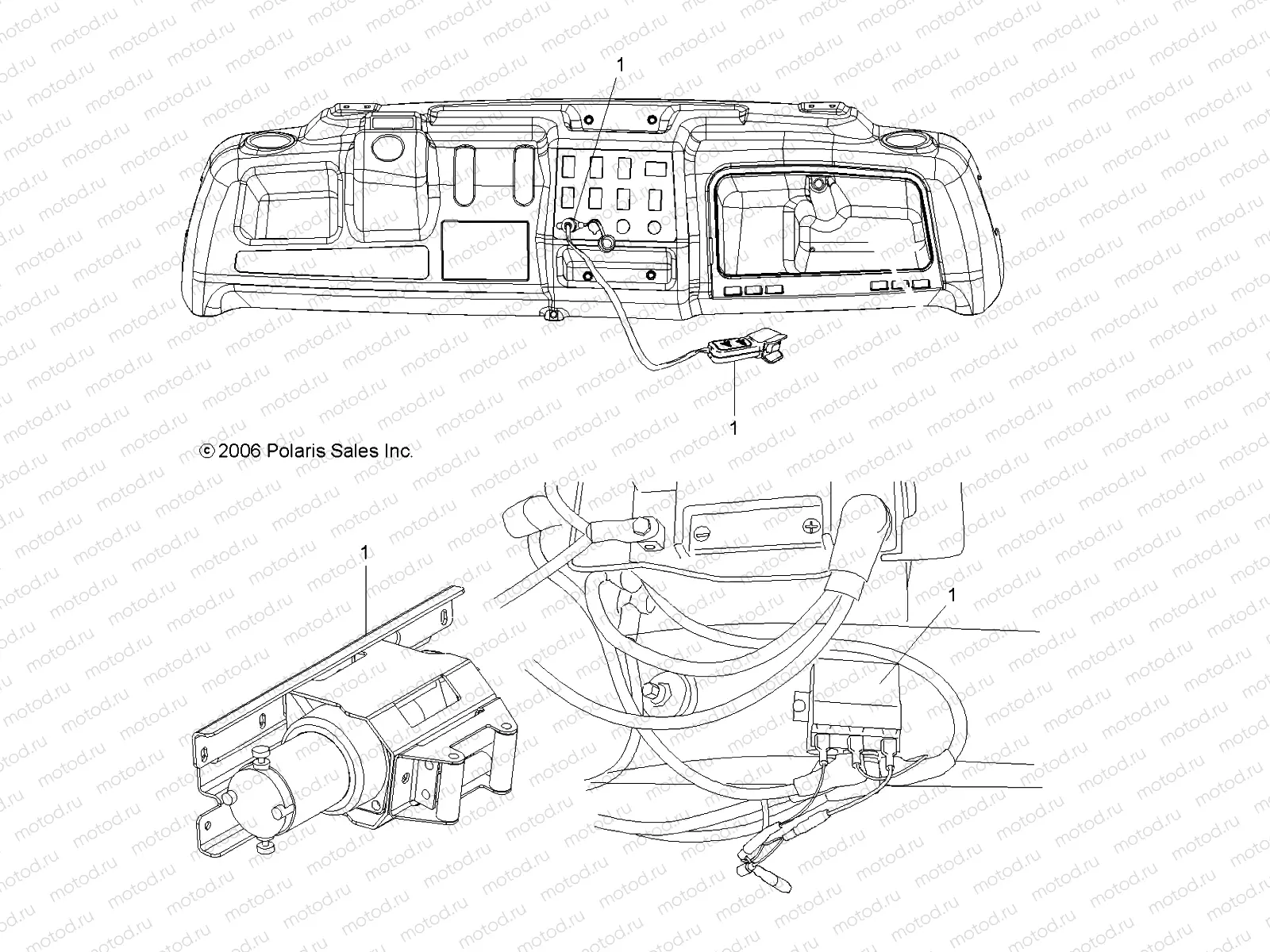 WINCH - R06RD68AF (49RGRWINCHXP) | WINCH - R06RD68AF (49RGRWINCHXP)