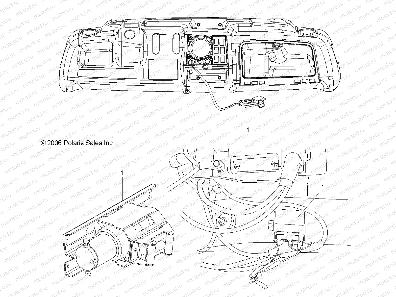 WINCH - R07RH68AL (49RGRWINCH077004X4) | WINCH - R07RH68AL (49RGRWINCH077004X4)