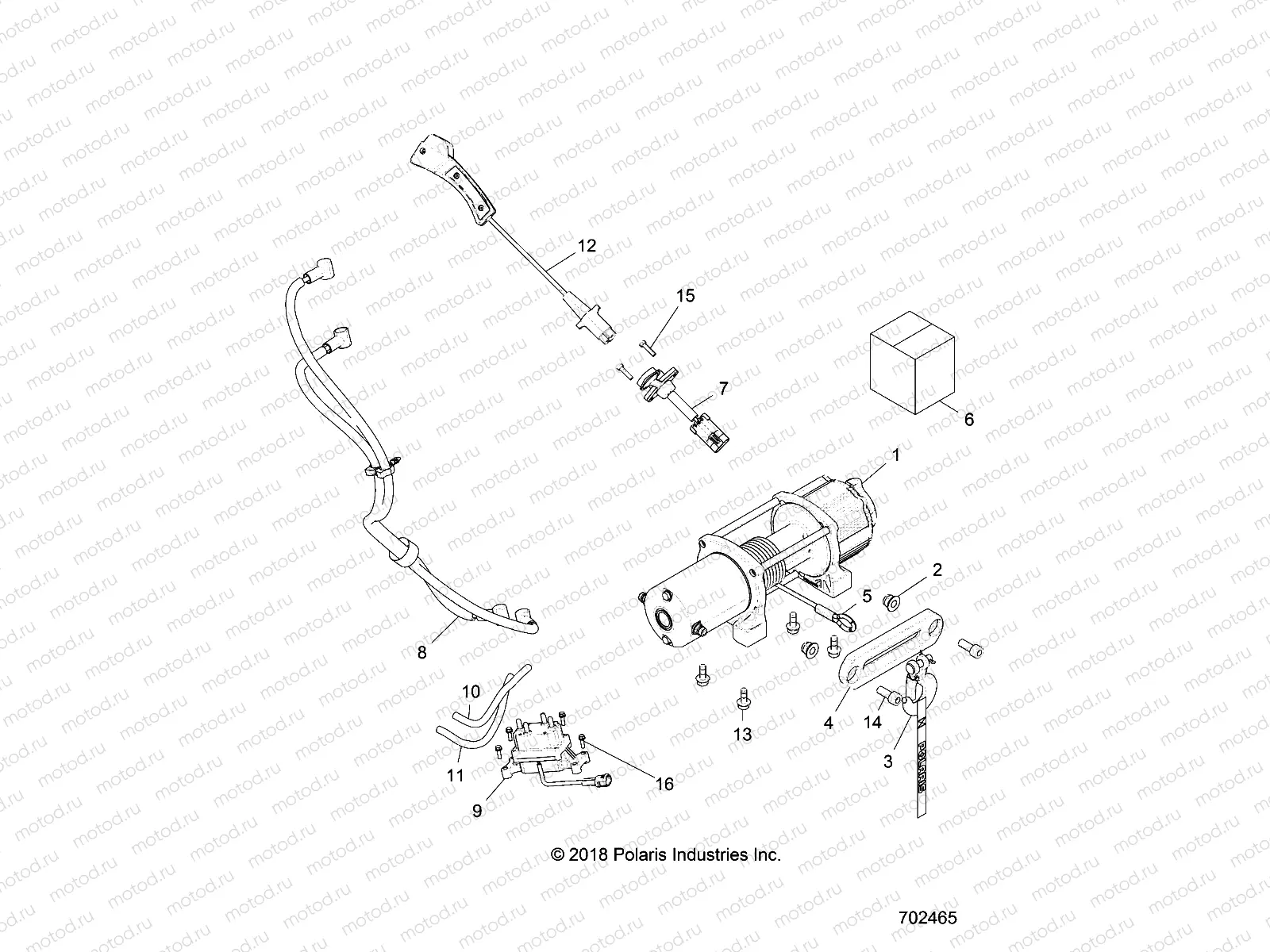 WINCH | WINCH, R19RRM99AL (702465)