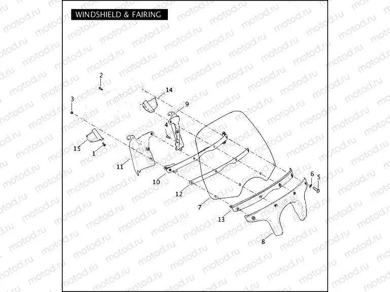 WINDSHIELD & FAIRING