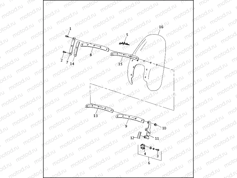 WINDSHIELD - FXDS-CON