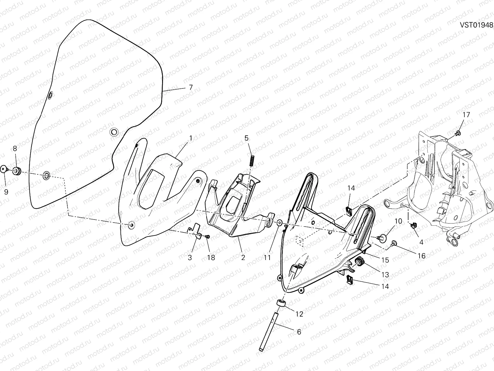 WINDSHIELD [MOD:MS950]