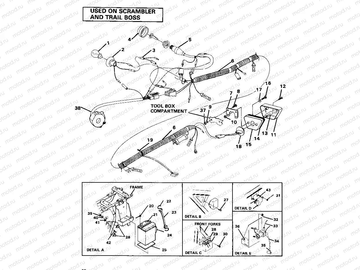 Wire Harness (4911991199040A) | Wire Harness (4911991199040A)
