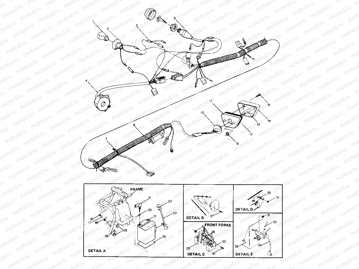 Wire Harness (4913491349027A) | Wire Harness (4913491349027A)