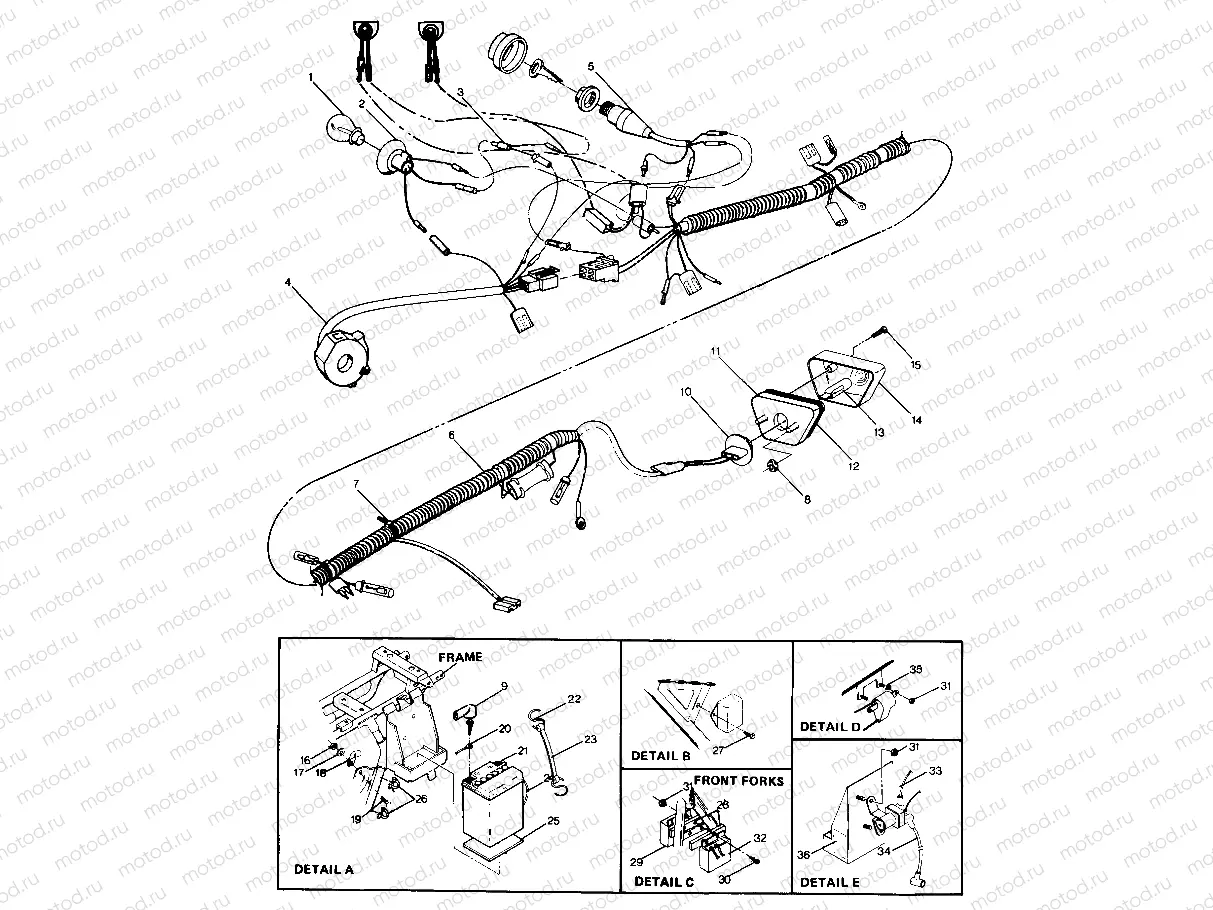 Wire Harness (4913511351029A) | Wire Harness (4913511351029A)