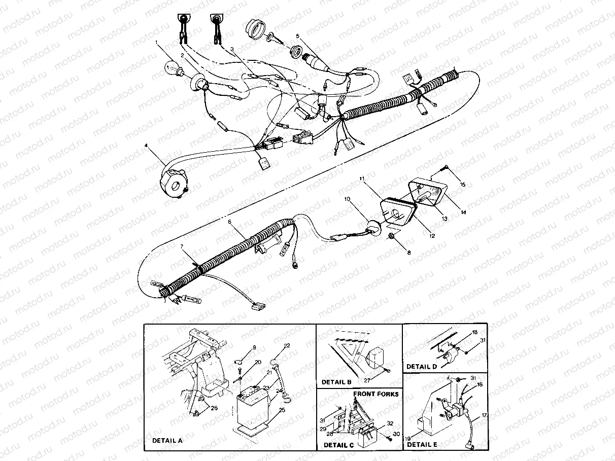 Wire Harness (4913521352029A) | Wire Harness (4913521352029A)