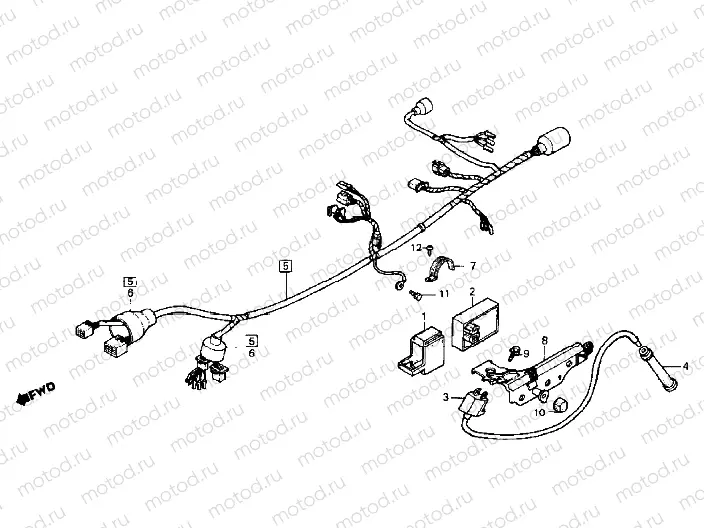 Wire Harness/Ignition coil