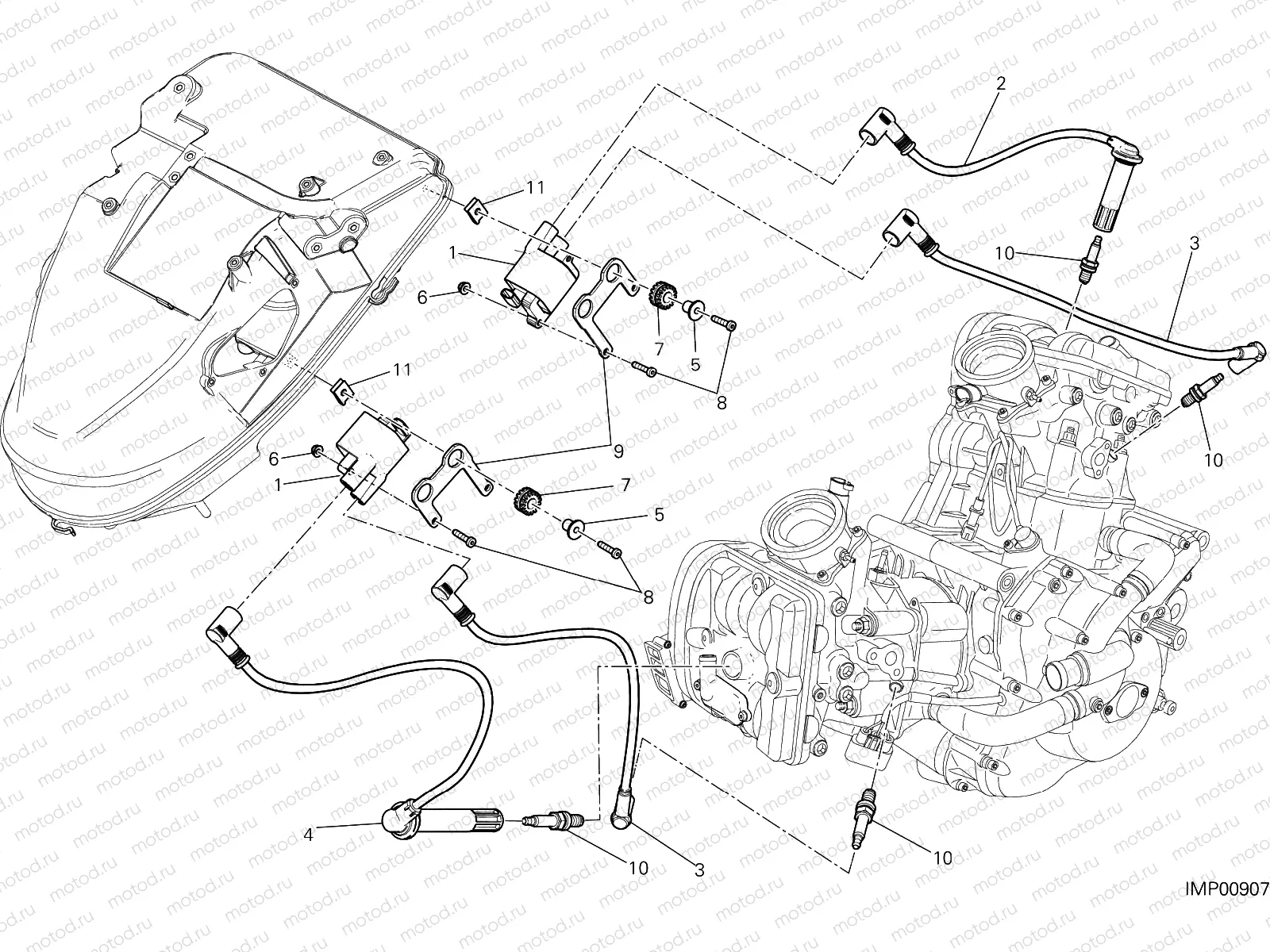 WIRING HARNESS (COIL) [MOD:DVLC]