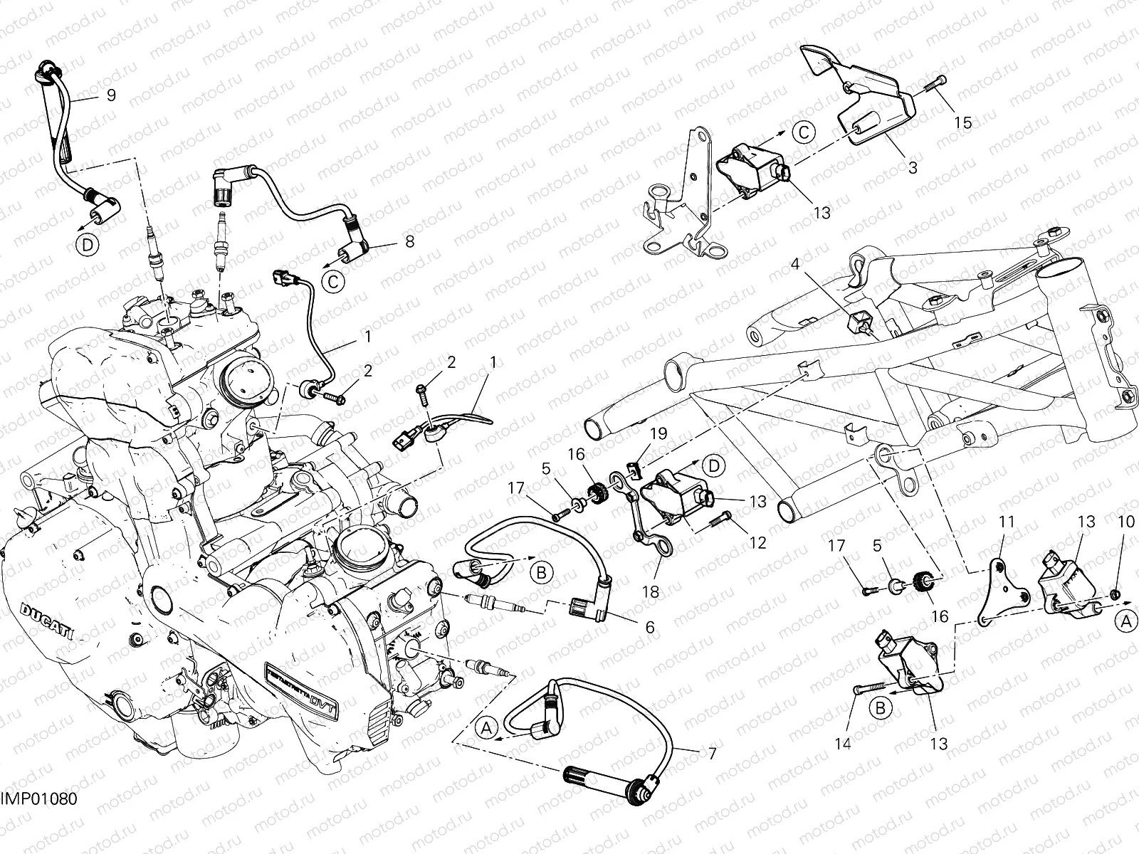 WIRING HARNESS (COIL) [MOD:MS1260SA]