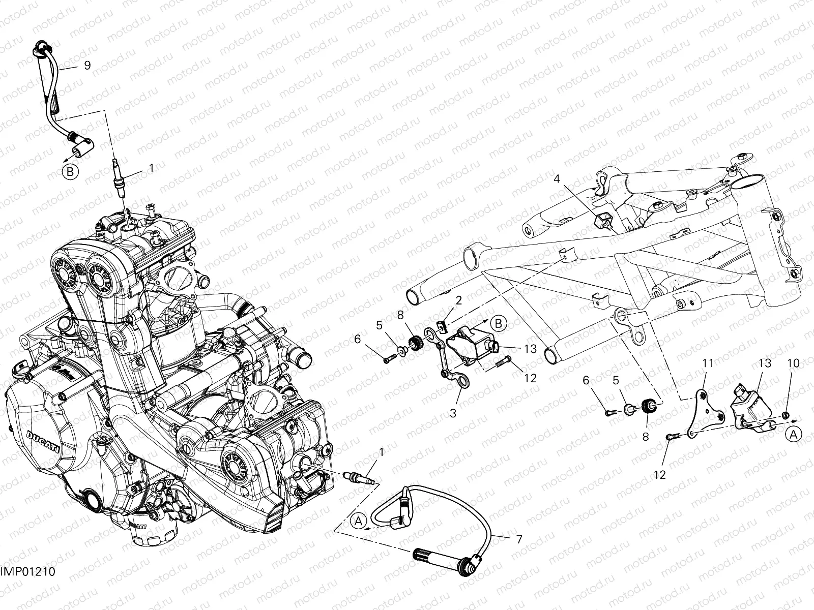 WIRING HARNESS (COIL) [MOD:MS950]