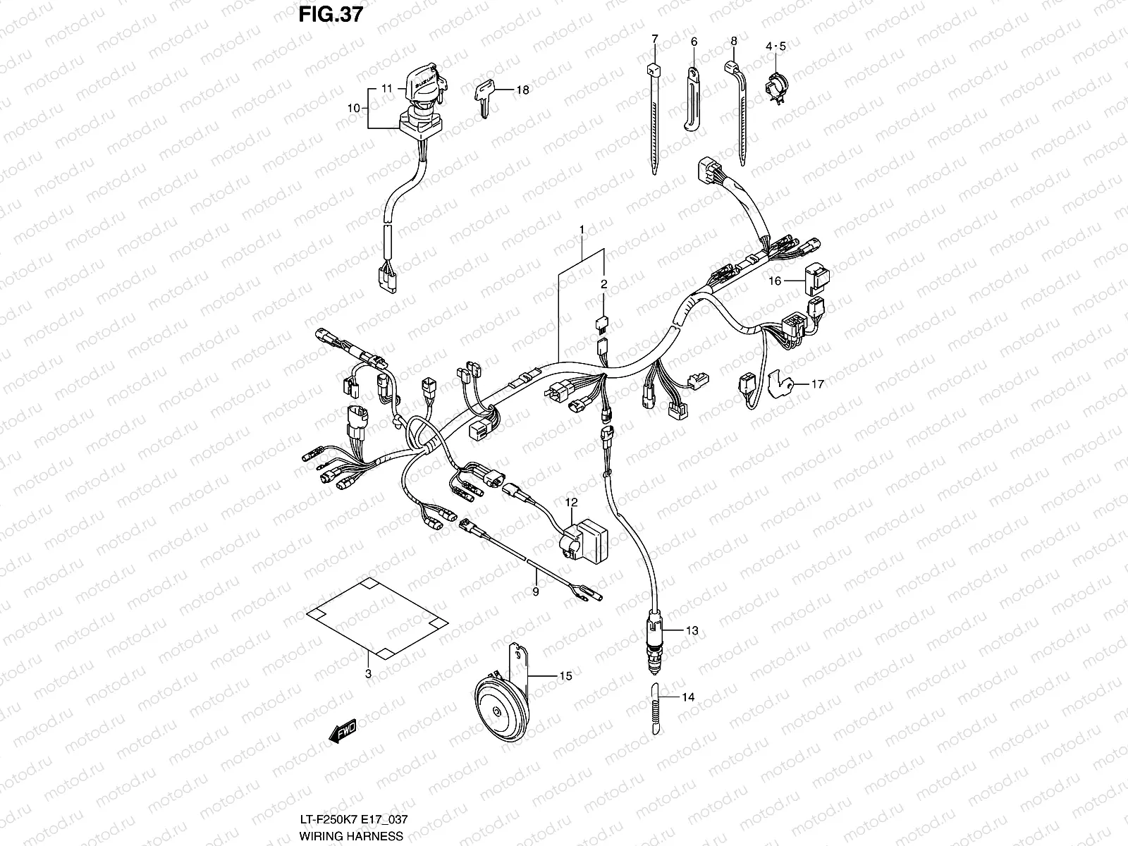 WIRING HARNESS (E4)