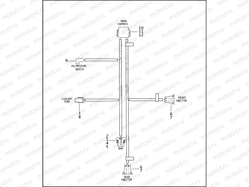 WIRING HARNESS, ENGINE