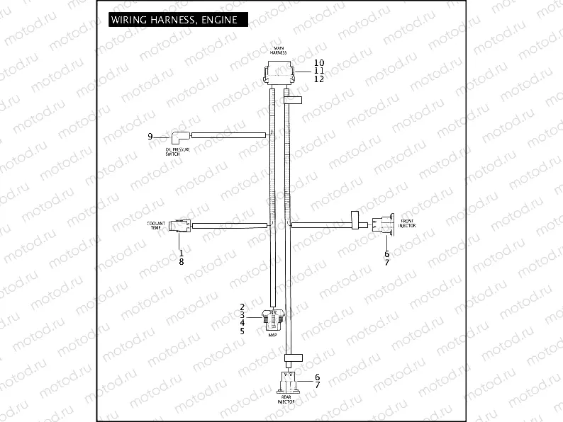 WIRING HARNESS, ENGINE