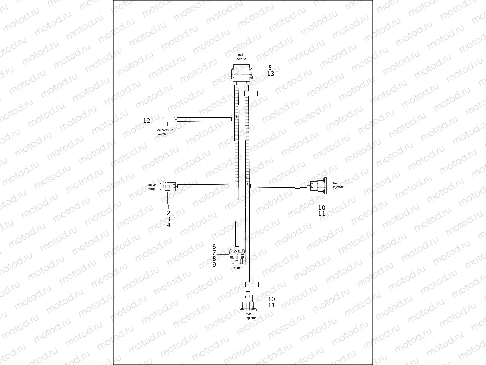 WIRING HARNESS, ENGINE