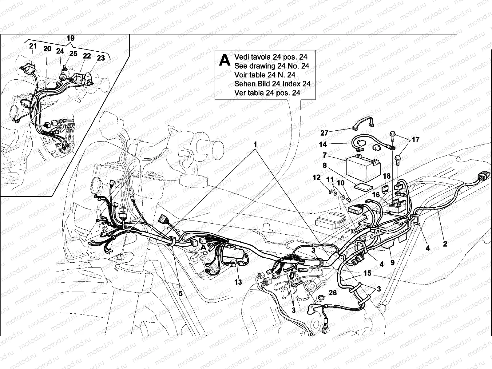 WIRING HARNESS EU (SMR-TE)