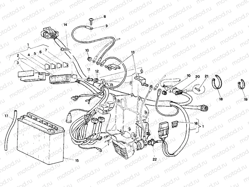 WIRING HARNESS FM 003048 » WIRING HARNESS