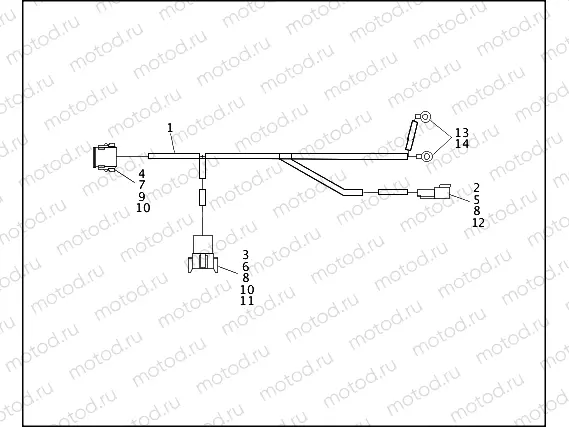WIRING HARNESS - IGNITION MODULE