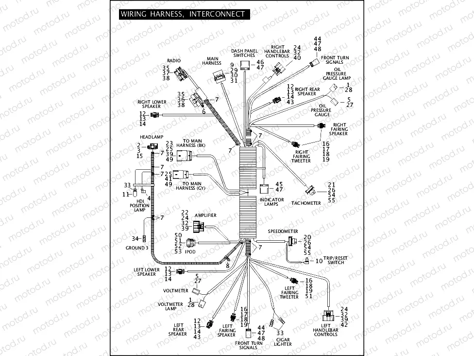 WIRING HARNESS, INTERCONNECT (2 OF 2)