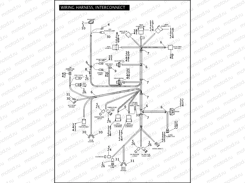 WIRING HARNESS, INTERCONNECT