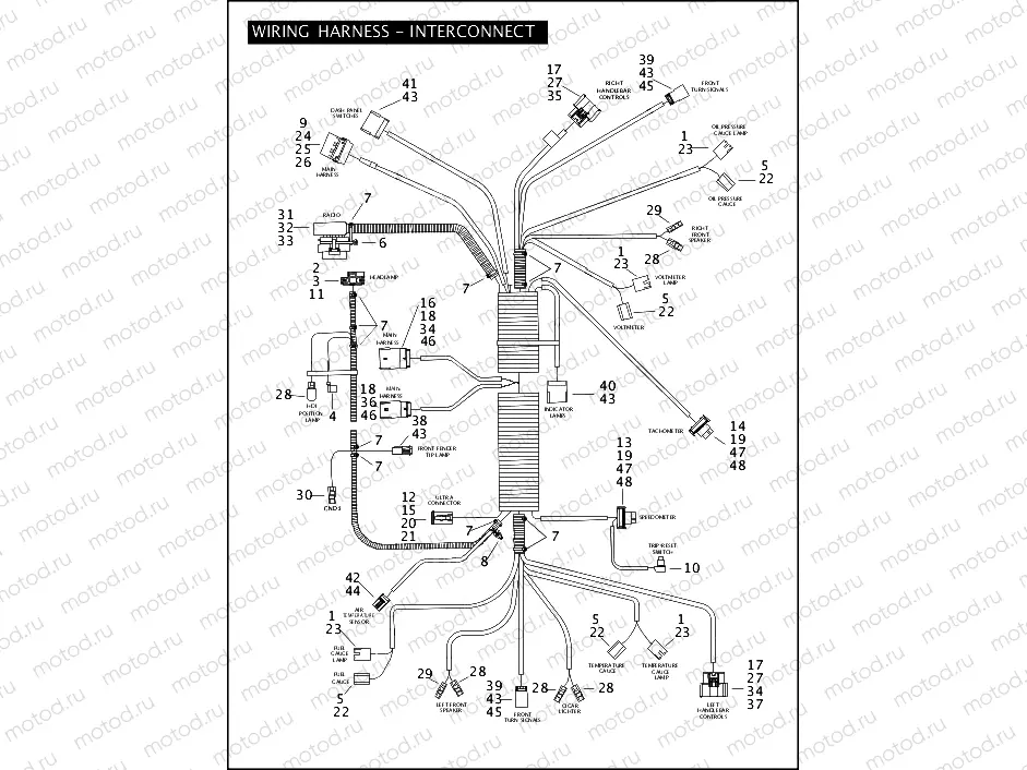 WIRING HARNESS - INTERCONNECT