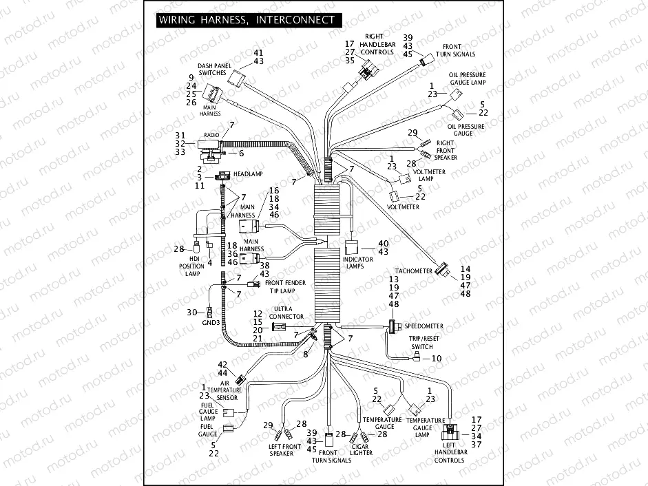 WIRING HARNESS, INTERCONNECT