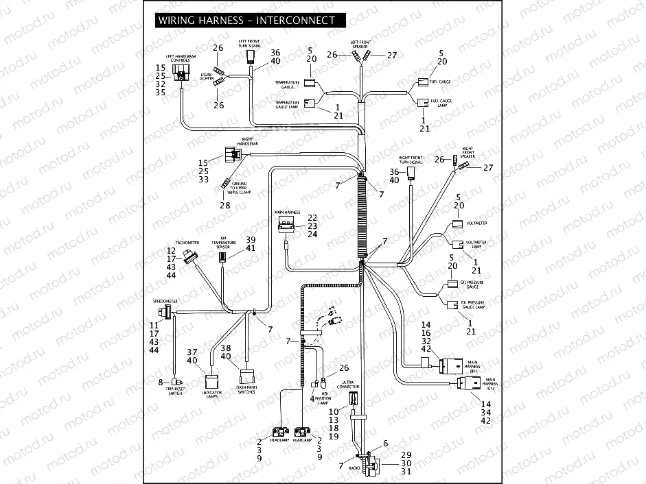 WIRING HARNESS - INTERCONNECT