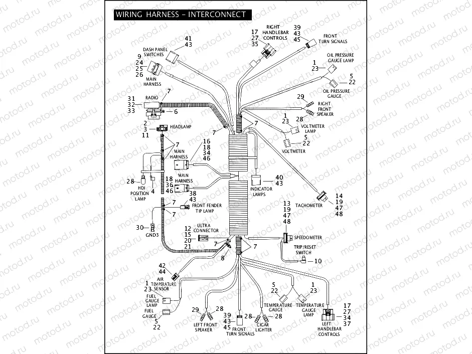 WIRING HARNESS - INTERCONNECT