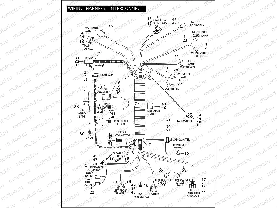 WIRING HARNESS, INTERCONNECT