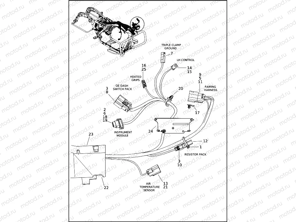 WIRING HARNESS, MAIN (1 OF 10)
