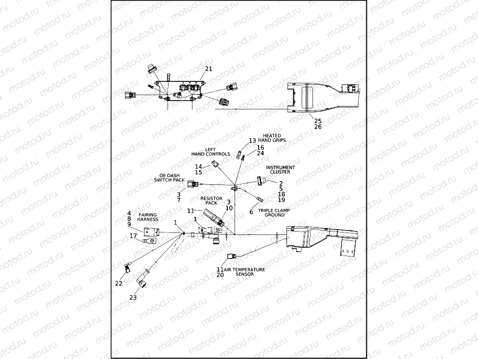 WIRING HARNESS, MAIN (1 OF 10)