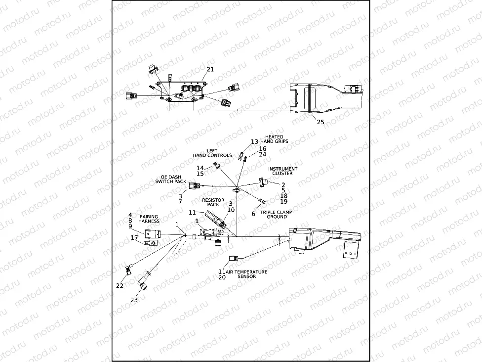WIRING HARNESS, MAIN (1 OF 10)