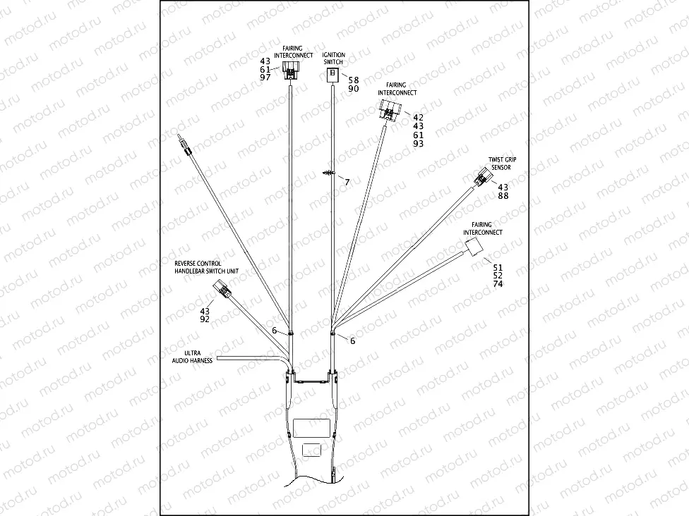 WIRING HARNESS, MAIN (1 OF 6)