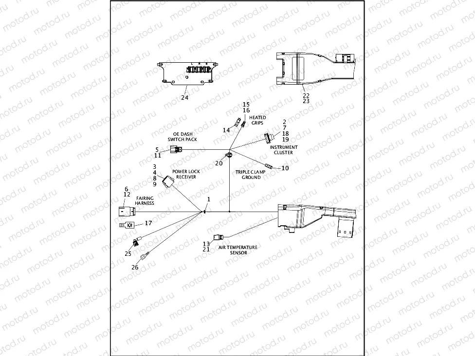 WIRING HARNESS, MAIN (1 OF 8)
