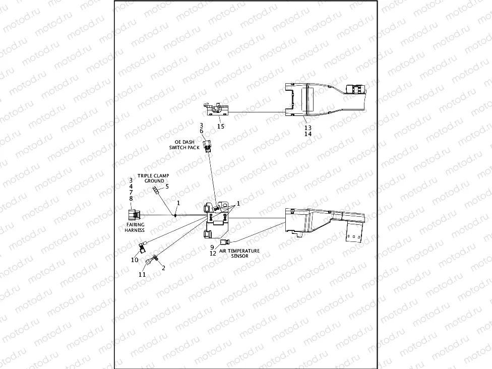 WIRING HARNESS, MAIN (1 OF 8)