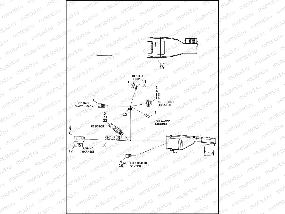 WIRING HARNESS, MAIN (1 OF 8)