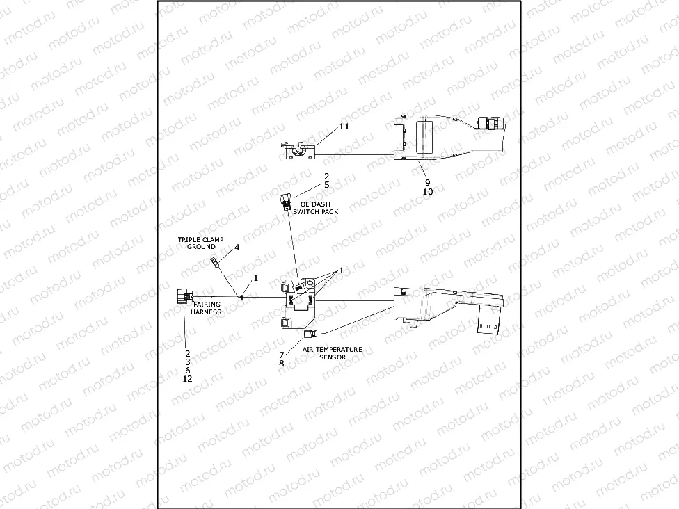 WIRING HARNESS, MAIN (1 OF 8)