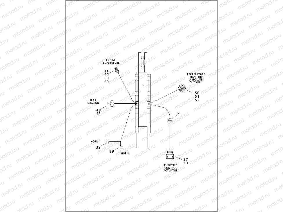 WIRING HARNESS, MAIN (2 OF 5)